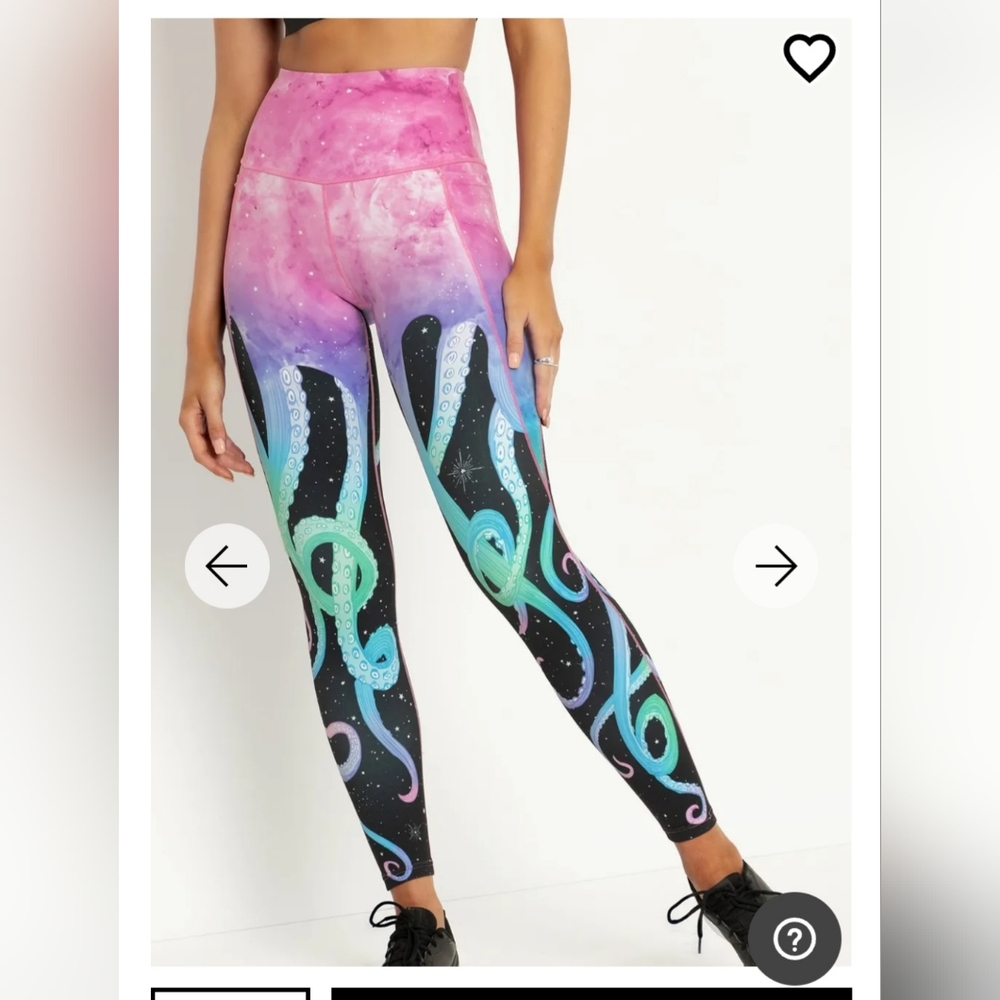 Black milk space tentacles leggings
